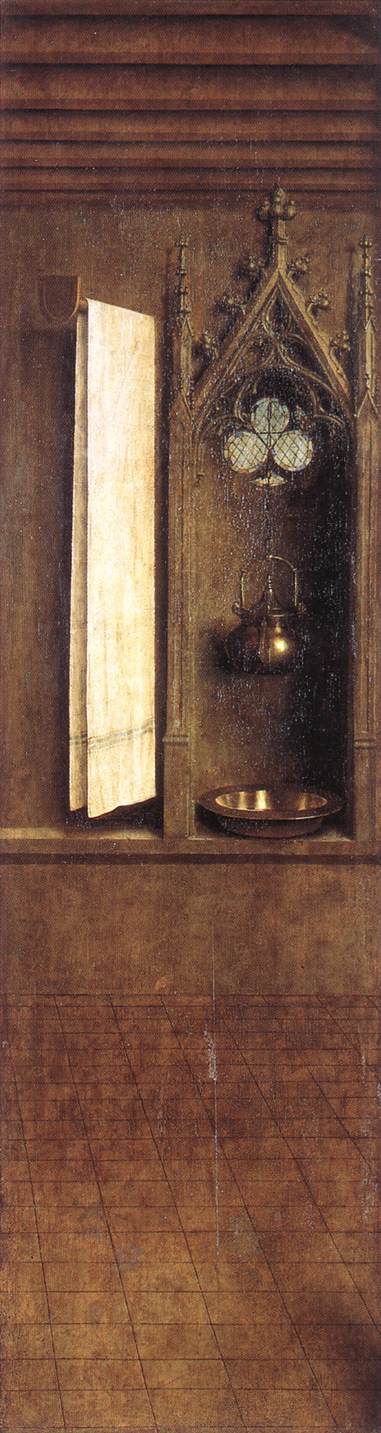 EYCK, Jan van Niche with Wash Basin